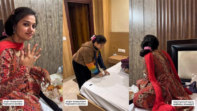 Yoga Innstructor Tejaswini Honeymoon Sexmms